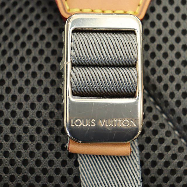 Louis Vuitton Monogram Titanium Backpack PM Backpack M43882 GRIS Silver Brand