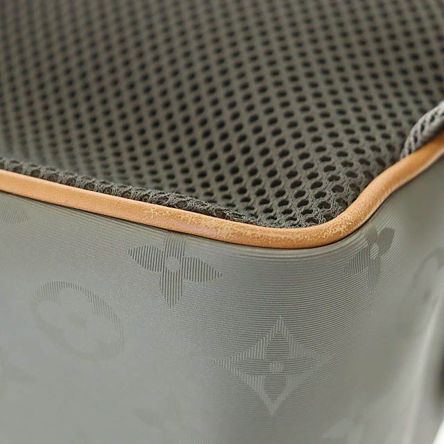 Louis Vuitton Monogram Titanium Backpack PM Backpack M43882 GRIS Silver Brand