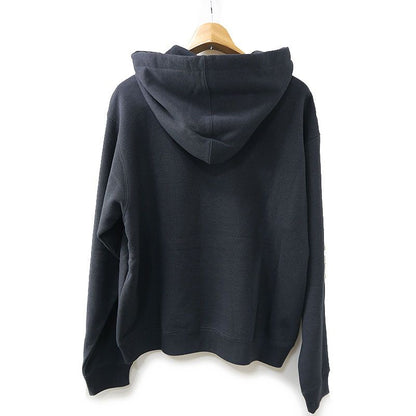 Gucci Hawaiian Logo Print Hoodie 626989 S Cotton Black Pullover Hoodie Degree