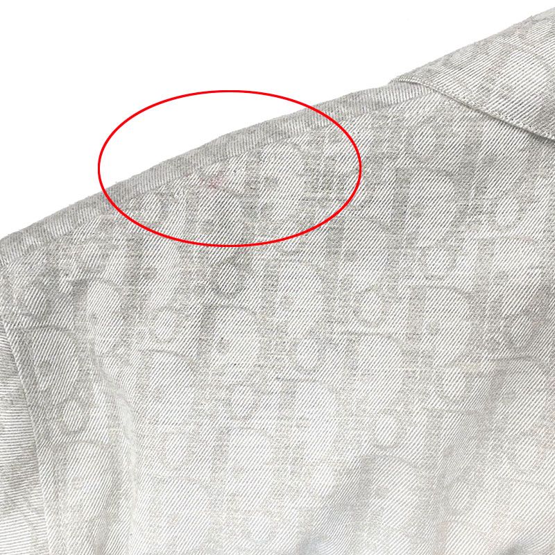 Dior Cotton Jacket 21SS Size 44 Cotton Men's Gray