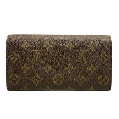 Louis Vuitton Monogram Pochette Cles M61725 Leather Long Wallet
