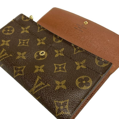 Louis Vuitton Monogram Pochette Cles M61725 Leather Long Wallet