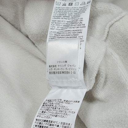 Saint Laurent Optical Illusion Parka 665272 Graphic Logo Size XL White