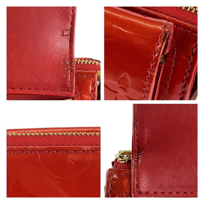 Louis Vuitton Monogram Vernis Motte Rouge Enamel M91137 Shoulder Bag Women