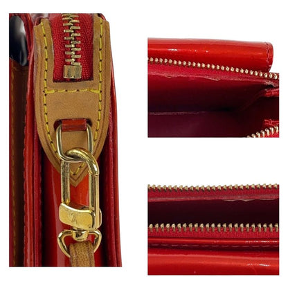 Louis Vuitton Monogram Vernis Motte Rouge Enamel M91137 Shoulder Bag Women