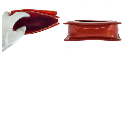 Louis Vuitton Monogram Vernis Motte Rouge Enamel M91137 Shoulder Bag Women