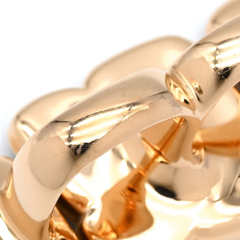 Hermes Ring Niloticus Lumière 2 Rings Rose Gold #53(jp13) Pink Gold Black Jade