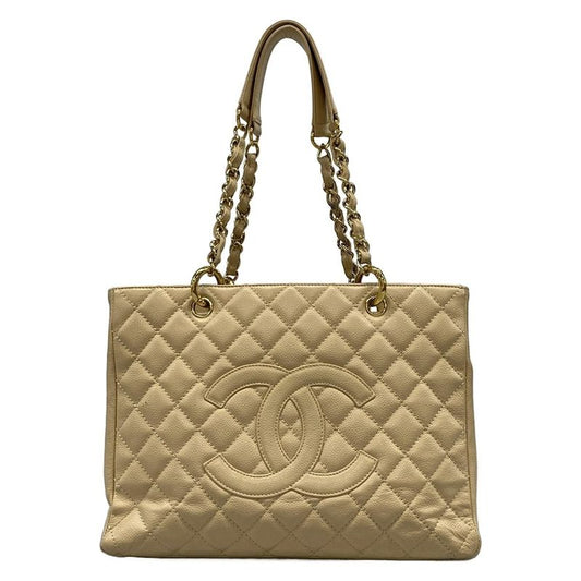 Chanel Tote Bag Reissue Chain Tote (gst) A50995 Beige Gold Hardware