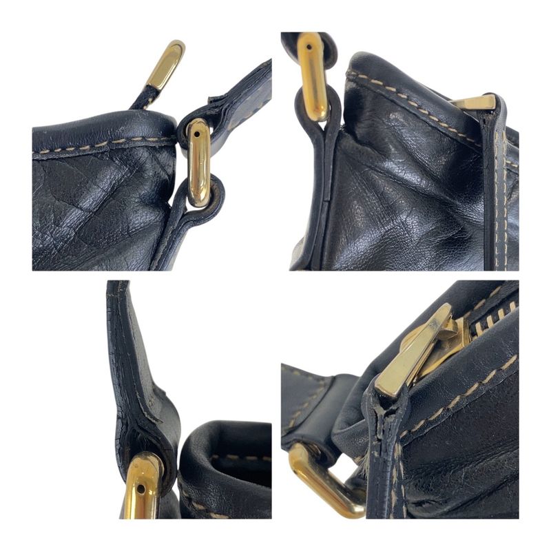 Gucci Interlocking Black Multicolor Gold Hardware Leather 169998 Crossbody