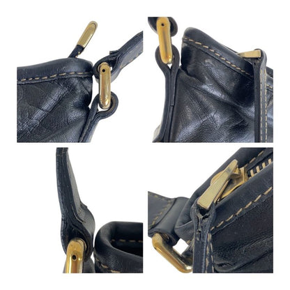 Gucci Interlocking Black Multicolor Gold Hardware Leather 169998 Crossbody