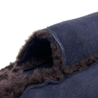 Chanel Handbag - A11746 Dark Navy And Dark Brown Vintage Gold Hardware Mouton