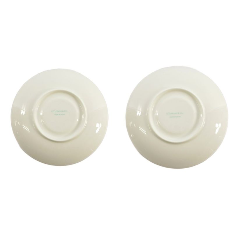 Tiffany & Co Tiffany & CO Platinum Blue Band Cup & Saucer Coffee Cup Tea