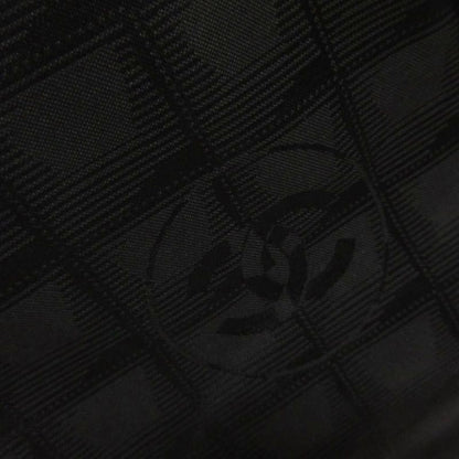 Chanel New Travel Line Tote Bag Jacquard Coco Mark Black