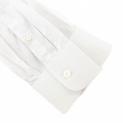 Prada Shirt Dress Long Sleeve 43-17 Stripe Blue White Romanian GV - MNK2