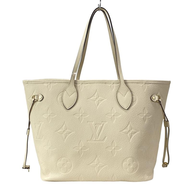 Louis Vuitton Tote Bag Monogram Empreinte Neverfull MM M46676 Clesme Leather