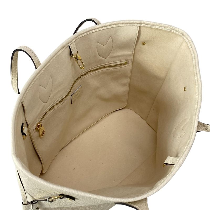 Louis Vuitton Tote Bag Monogram Empreinte Neverfull MM M46676 Clesme Leather