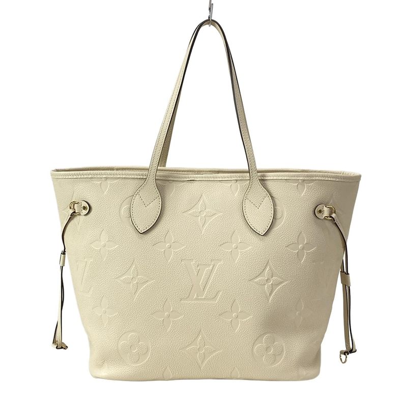 Louis Vuitton Tote Bag Monogram Empreinte Neverfull MM M46676 Clesme Leather