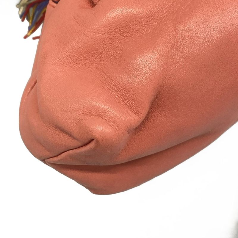 Loewe Shoulder Bag - Pink×gold×multi Mini Bag Tassel Leather