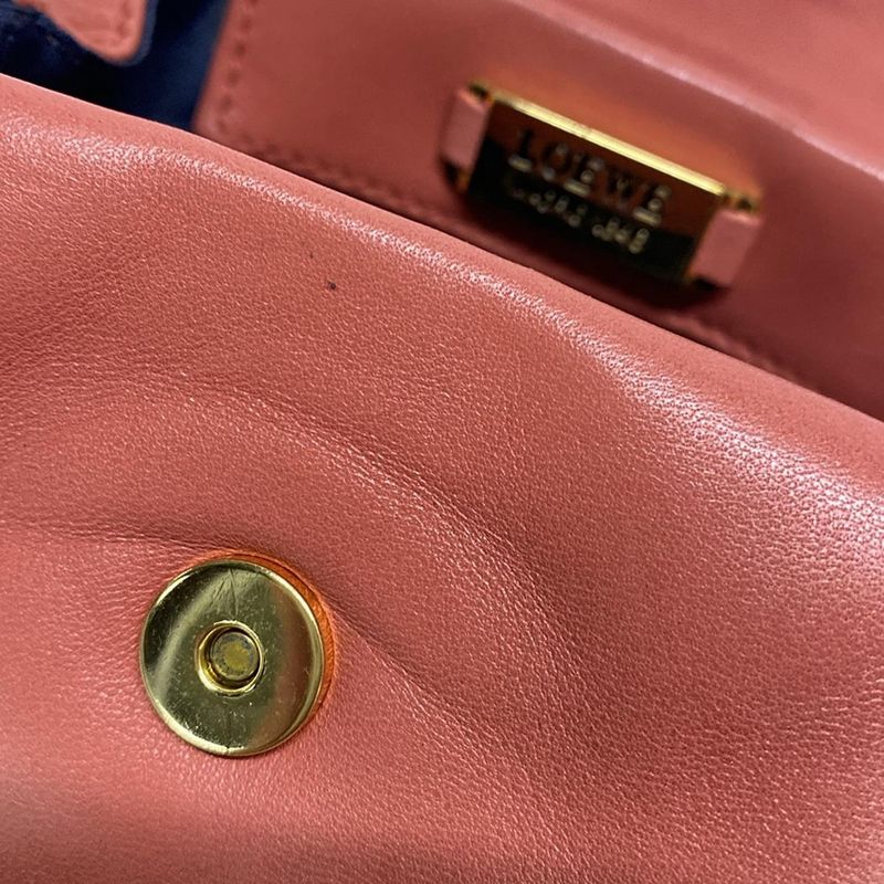 Loewe Shoulder Bag - Pink×gold×multi Mini Bag Tassel Leather