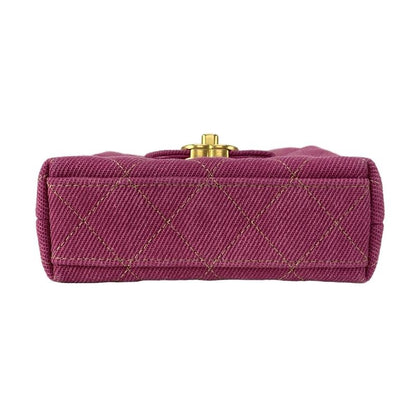 Chanel Shoulder Bag Chain Clutch Matelasse Pink 2WAY Chain Shoulder Vintage