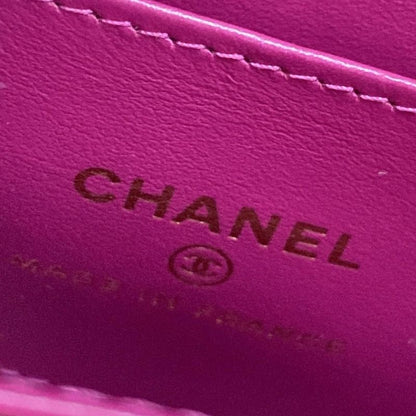 Chanel Shoulder Bag Chain Clutch Matelasse Pink 2WAY Chain Shoulder Vintage