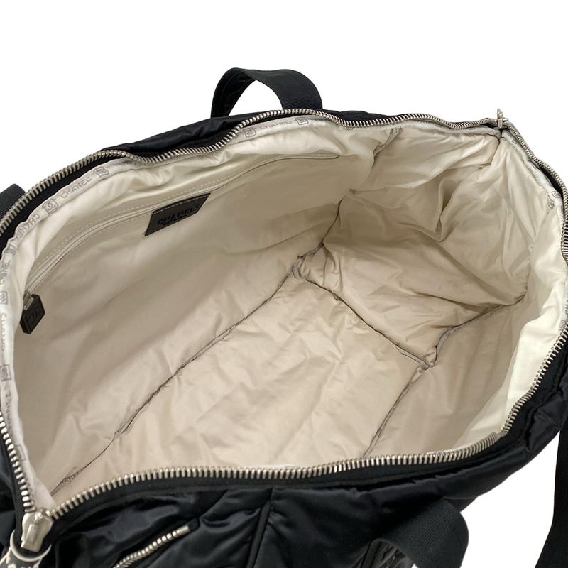 Chanel Boston Bag Sport Line Black