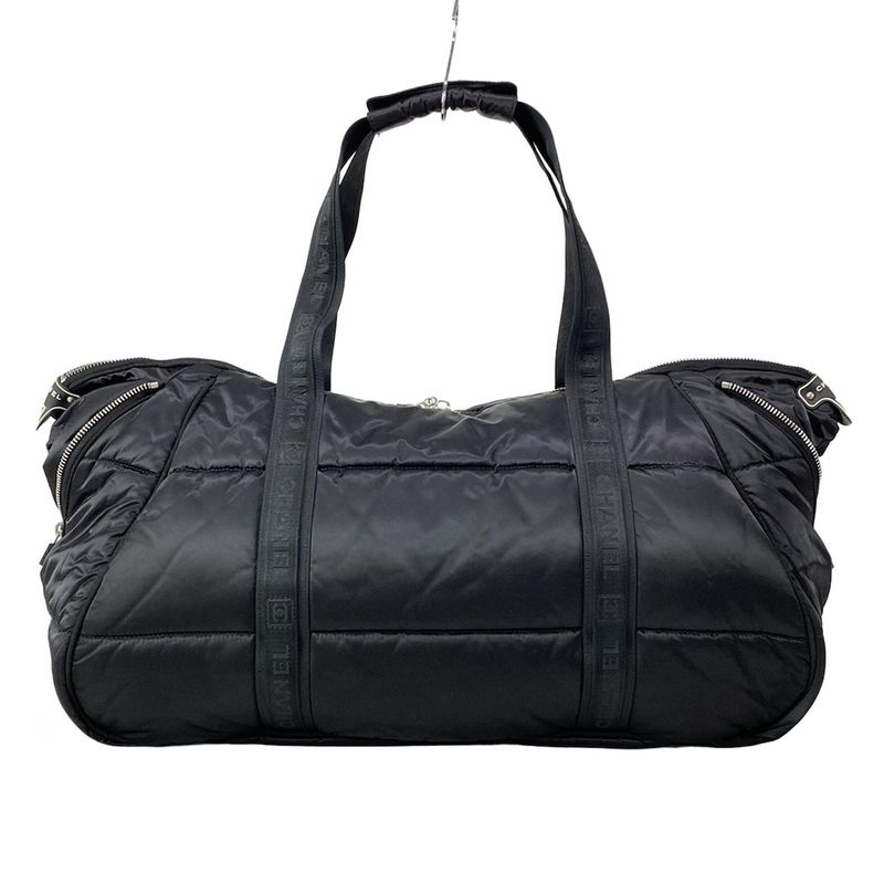 Chanel Boston Bag Sport Line Black