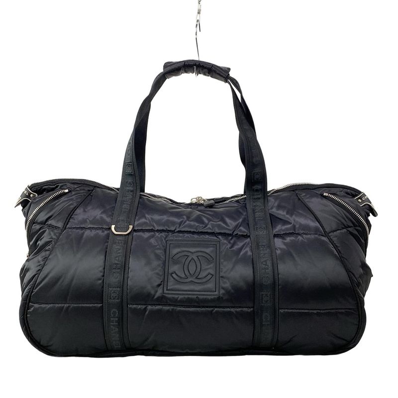 Chanel Boston Bag Sport Line Black