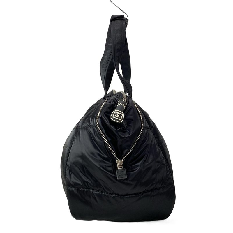 Chanel Boston Bag Sport Line Black