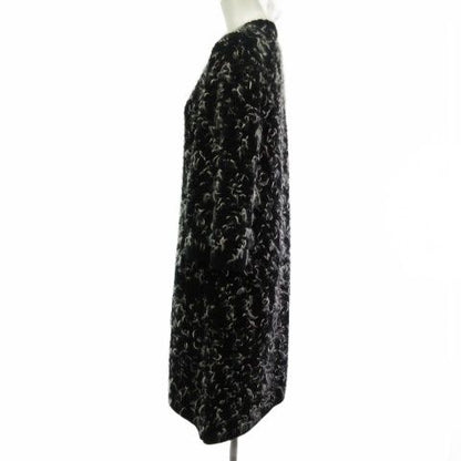 Chanel P52503k06806 Wool Cashmere Knit Dress Knee Length 7/4 Length Sleeves