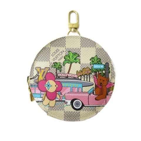 Louis Vuitton N60493 Damier Azure Porte Moneron Vivienne Coin Case Coin Case