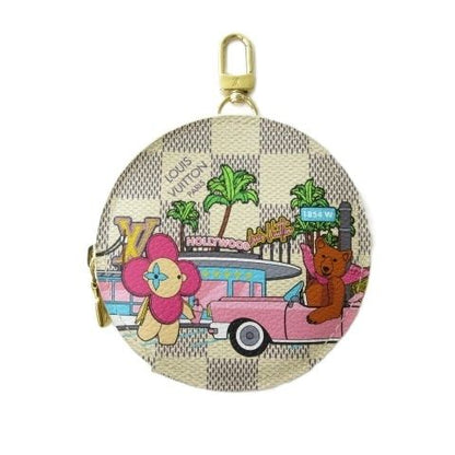 Louis Vuitton N60493 Damier Azure Porte Moneron Vivienne Coin Case Coin Case