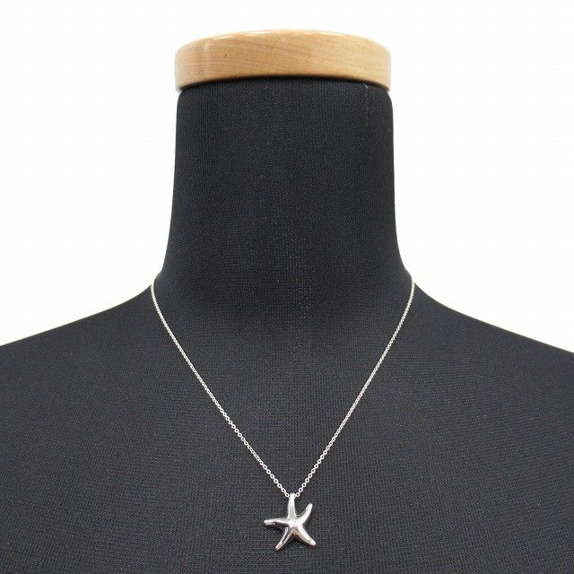 Polished New Tiffany & Co Tiffany & CO Starfish Necklace Jewelry Sv925 Approx