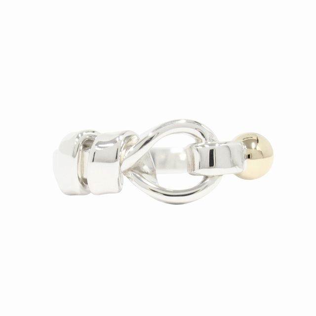 Polished New Tiffany & Co Vintage Tiffany & CO Sv925 18K Yellow Gold Combi Hook