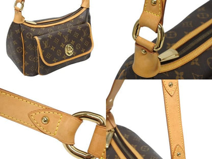 Louis Vuitton Monogram Tikal PM Bag Brown Logo Gold — view 4