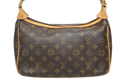 Louis Vuitton Monogram Tikal PM Bag Brown Logo Gold — view 3