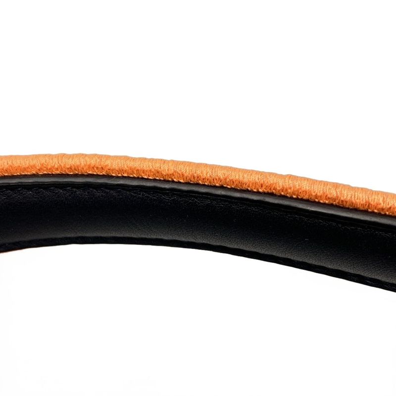 Fendi Handbag Baguette Large 8br771 Navy And Orange