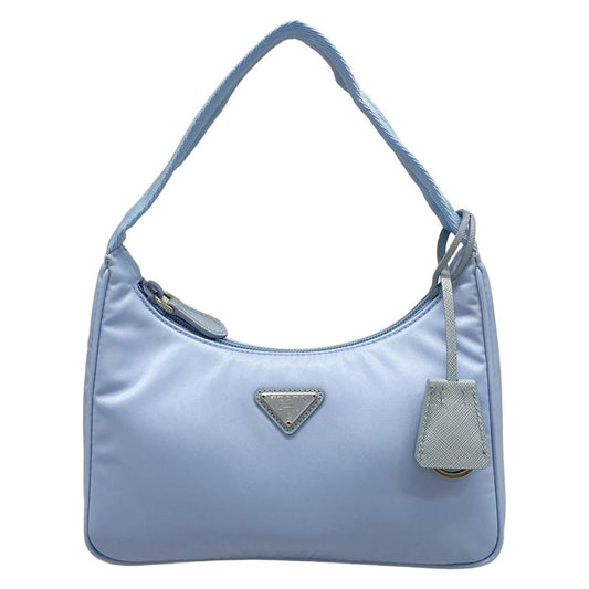 Prada Handbag Re-edition 2000 Mini Bag 1ne515 Light Blue Re-nylon Triangle Logo