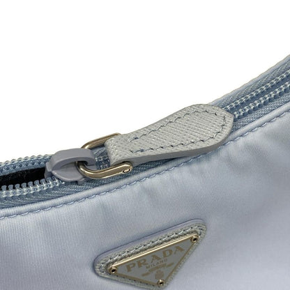 Prada Handbag Re-edition 2000 Mini Bag 1ne515 Light Blue Re-nylon Triangle Logo