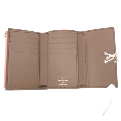 Louis Vuitton Taurillon Portefeuille Capucines Pink Magnolia Trifold Compact
