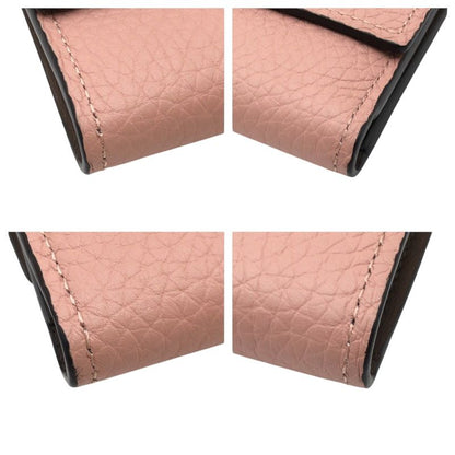 Louis Vuitton Taurillon Portefeuille Capucines Pink Magnolia Trifold Compact