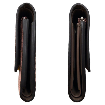 Louis Vuitton Taurillon Portefeuille Capucines Pink Magnolia Trifold Compact