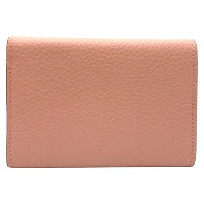 Louis Vuitton Taurillon Portefeuille Capucines Pink Magnolia Trifold Compact
