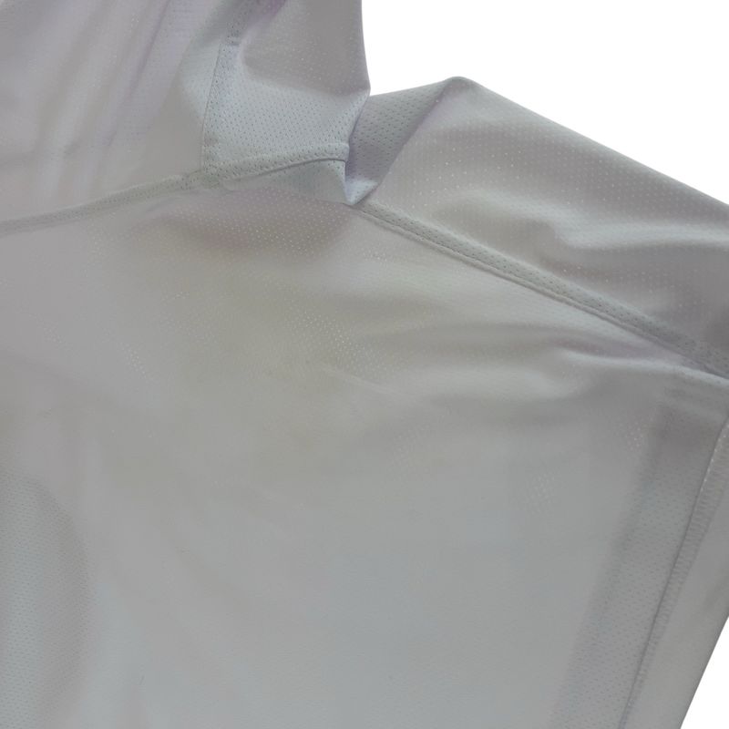 Balenciaga Logo Mesh Size S White Black Polyester 698317 4c0b4 Half Pants