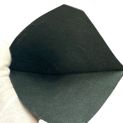 Hermes Card Case Business Card Holder Pass Case Compact Leather Black F