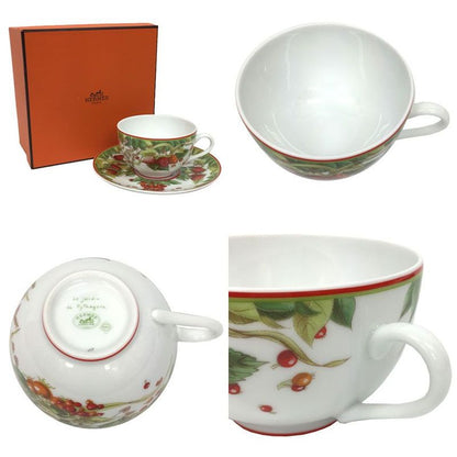 Hermes Pythagoras Cup and Saucer Unused Aq5979