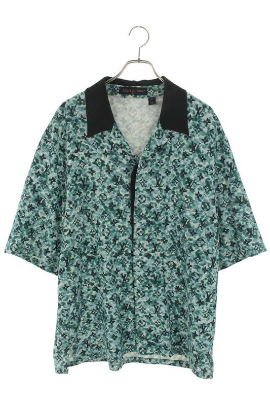 Louis Vuitton Rm232m ZR1 Hps25w Monogram Short Sleeve Shirt Men's M