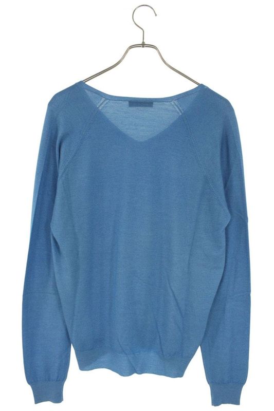 Prada Umn401 V-neck Knit Men's 50