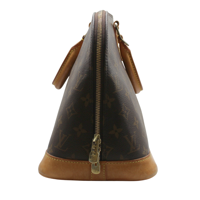 Louis Vuitton M51130 Alma Monogram Handbag A25-3263