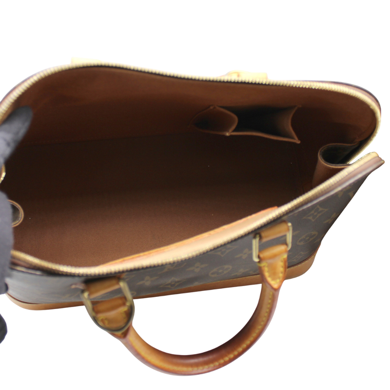 Louis Vuitton M51130 Alma Monogram Handbag A25-3263